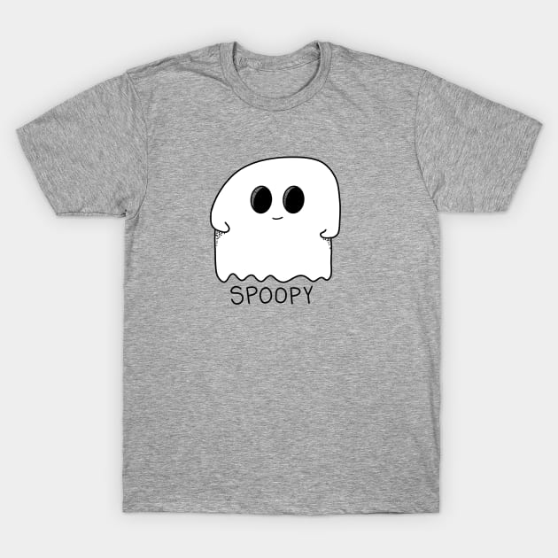 Spoopy Ghost T-Shirt by novabee